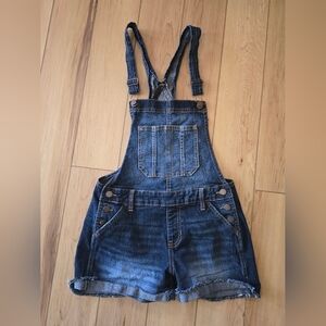 Denim Overalls with Adjustable Straps Womens Small